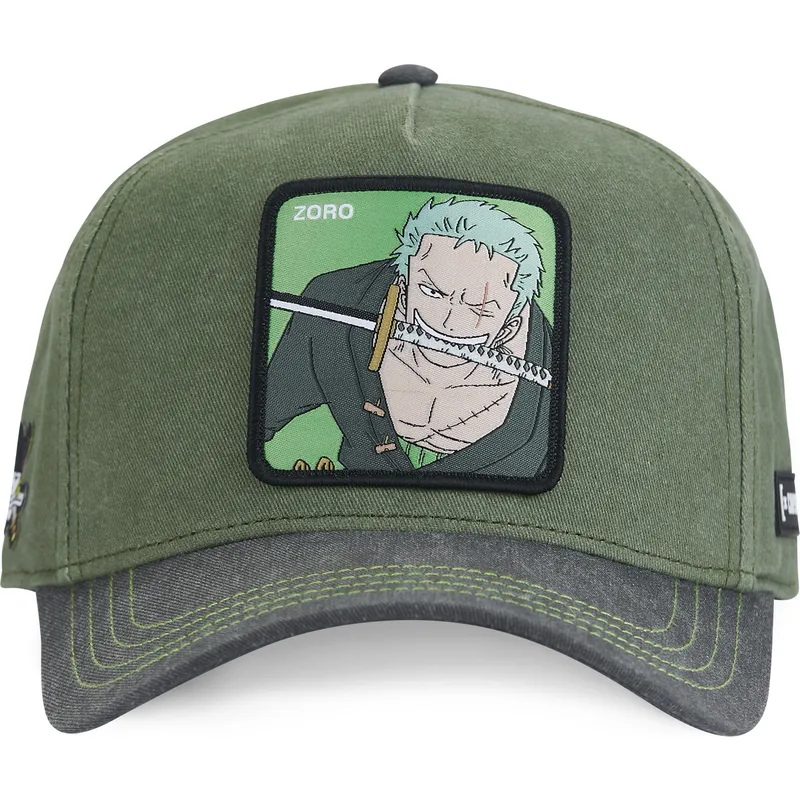 gron-kurvad-keps-snapback-roronoa-zoro-op4-zor-one-piece-fran-capslab
