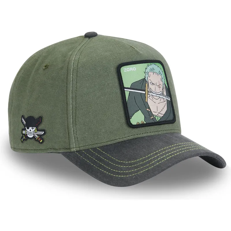 gron-kurvad-keps-snapback-roronoa-zoro-op4-zor-one-piece-fran-capslab