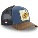 capslab-pikachu-pkm5-pik-pokemon-marinbla-och-brun-truckerkeps