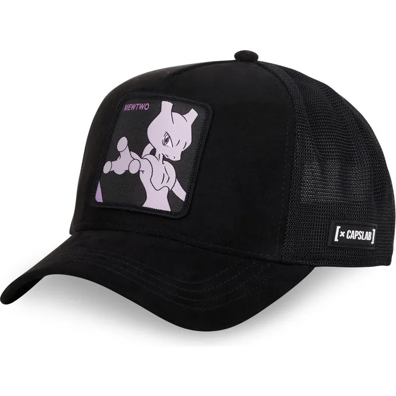 kepsar-curva-svart-snapback-mewtwo-pokemon-av-capslab