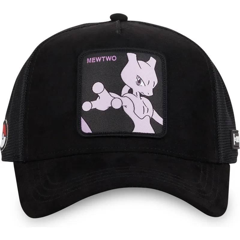 kepsar-curva-svart-snapback-mewtwo-pokemon-av-capslab