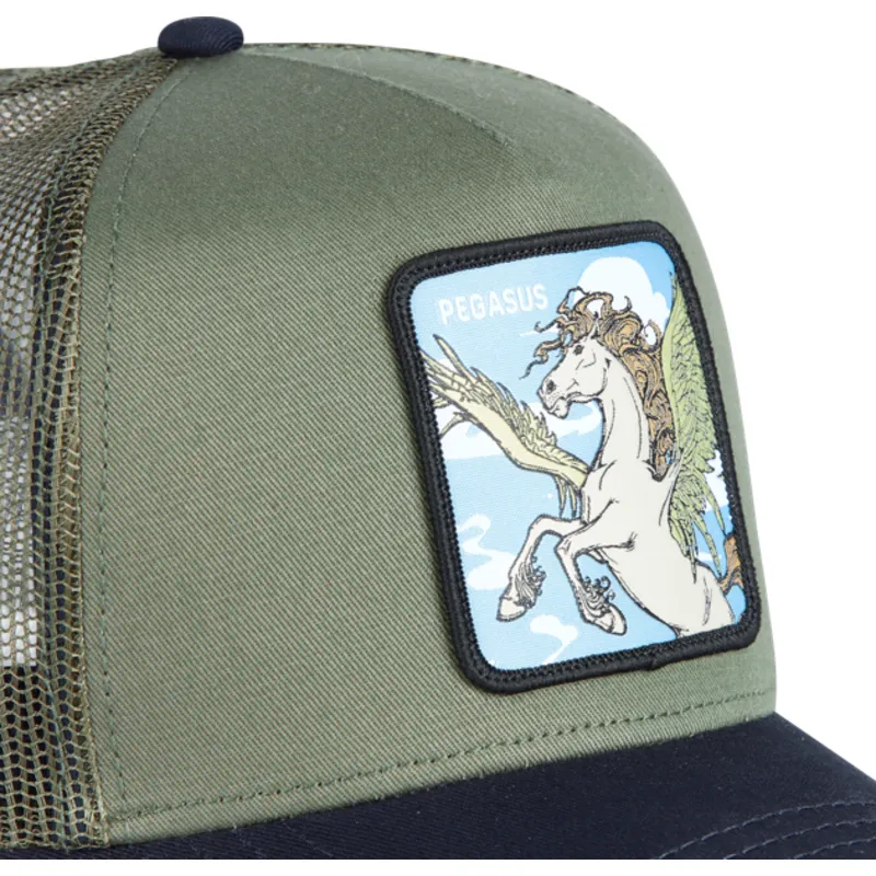 kepsar-curva-gron-snapback-pegasus-beasts-av-capslab