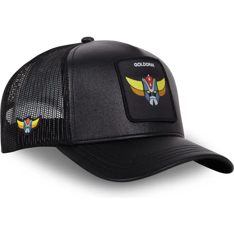 kepsar-curva-svart-snapback-robot-grendizer-robot-grendizer-av-capslab