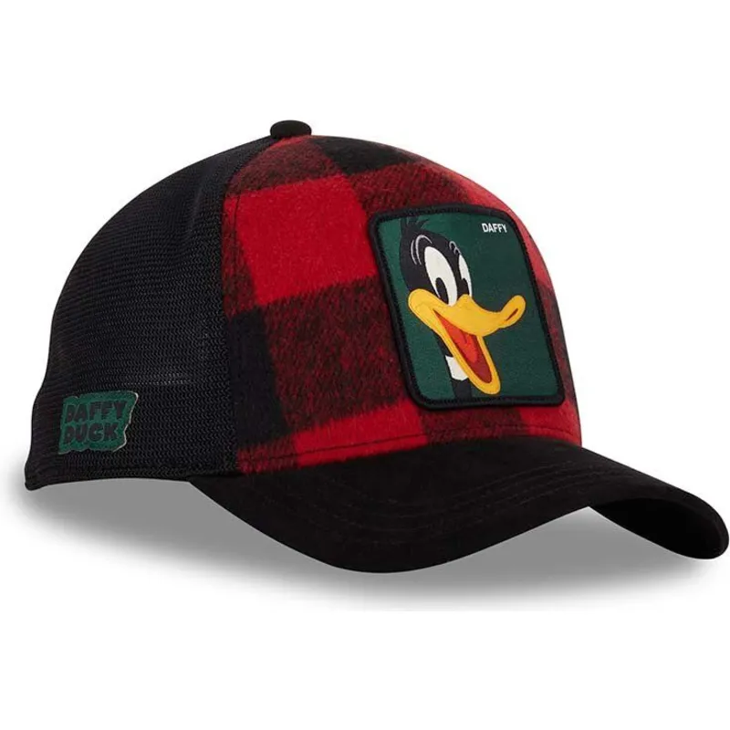 rod-och-svart-trucker-keps-pato-lucas-loo10-lum-looney-tunes-fran-capslab