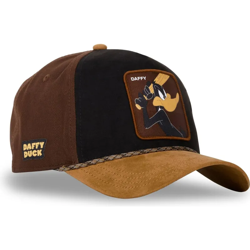 svart-och-brun-trucker-keps-pato-lucas-loo10-daf-looney-tunes-fran-capslab
