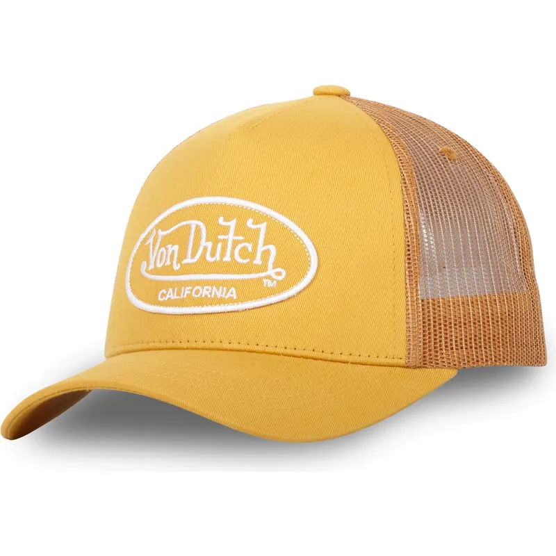 gul-justerbar-trucker-keps-lof-b09-fran-von-dutch