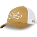 gorra-trucker-marron-y-blanca-ajustable-lof-b18-de-von-dutch