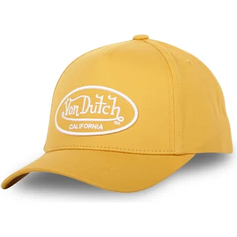 Justerbar gul böjd keps LOF C09 från Von Dutch