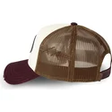 gorra-trucker-beige-marron-y-roja-mubu-de-von-dutch