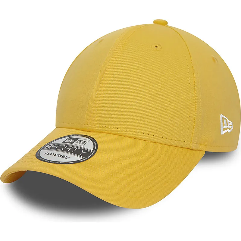 kepsar-curva-gul-justerbart-band-9forty-av-new-era