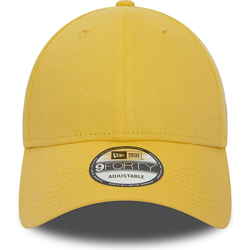 kepsar-curva-gul-justerbart-band-9forty-av-new-era