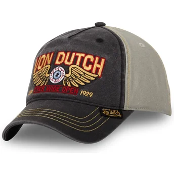 Justerbar grå böjd keps EYE CB från Von Dutch