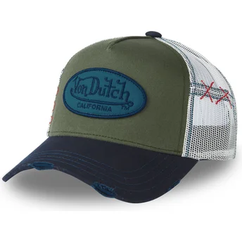 Kepsar böjd flerfärgad snapback NAKA av Von Dutch