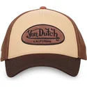 gorra-trucker-marron-terrylog01-de-von-dutch