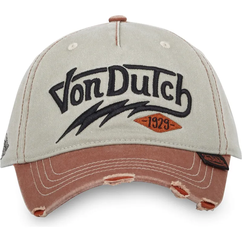 gron-och-brun-bojd-justerbar-keps-thu-cb-fran-von-dutch