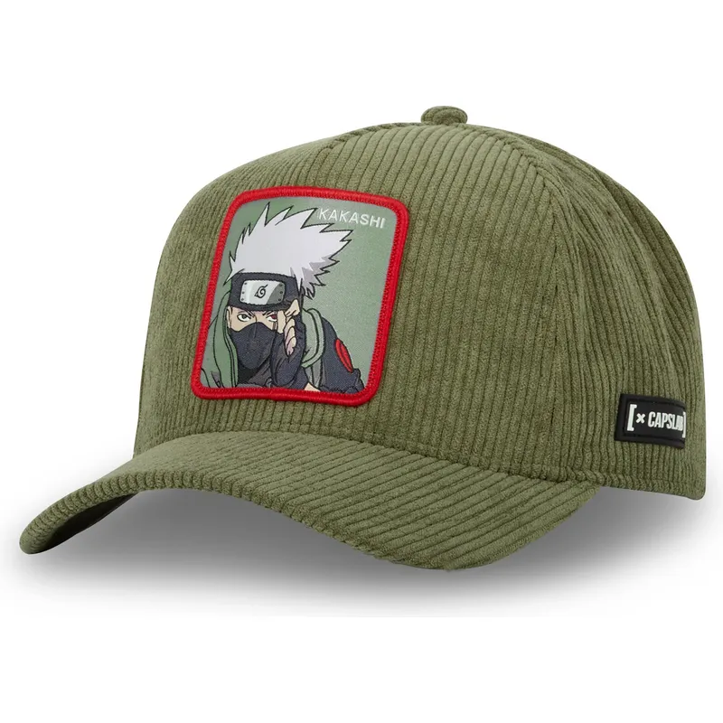 gron-kurvad-keps-snapback-kakashi-hatake-ns3-cor-naruto-fran-capslab