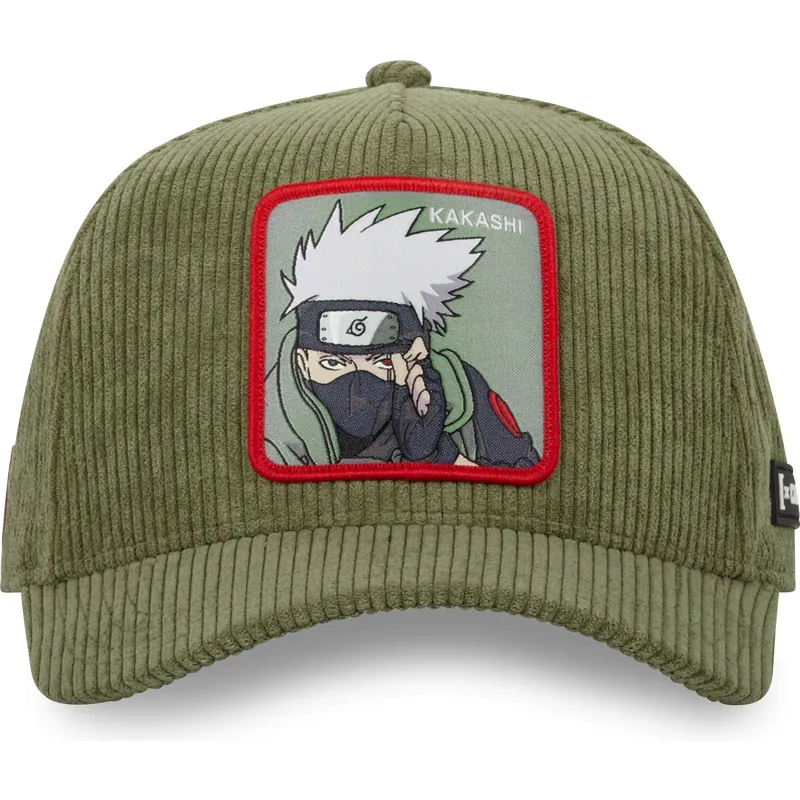 gron-kurvad-keps-snapback-kakashi-hatake-ns3-cor-naruto-fran-capslab