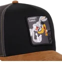 svart-och-brun-bojd-keps-snapback-bugs-bunny-och-daffy-duck-loo10-bad-looney-tunes-fran-capslab