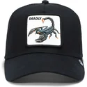svart-trucker-keps-skorpion-deadly-the-deadliest-scorpion-the-farm-fran-goorin-bros