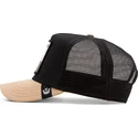 goorin-bros-svart-och-beige-truckerkeps-med-rottweiler-the-guard-dog-the-farm