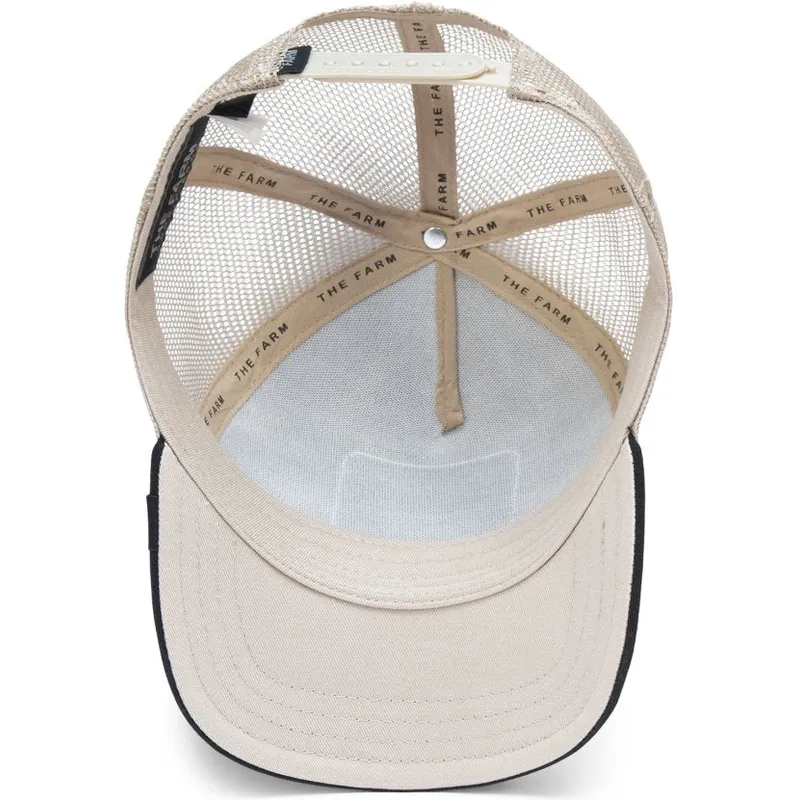 beige-och-svart-trucker-keps-hast-the-mustang-the-farm-fran-goorin-bros