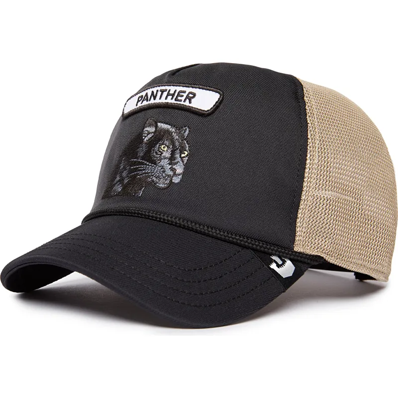 svart-och-beige-trucker-keps-panter-gb2-black-panther-the-rocker-the-farm-fran-goorin-bros