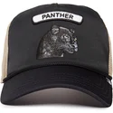 svart-och-beige-trucker-keps-panter-gb2-black-panther-the-rocker-the-farm-fran-goorin-bros