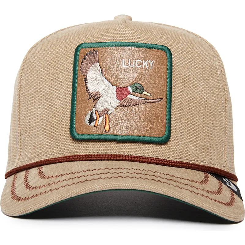 beige-bojd-keps-snapback-anka-lucky-duck-canvas-the-farm-fran-goorin-bros