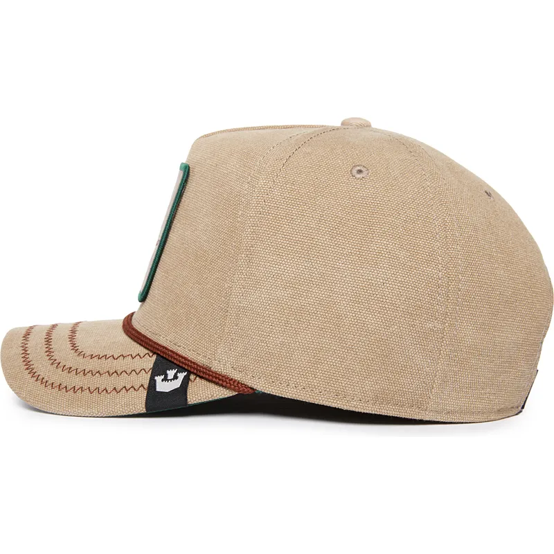 beige-bojd-keps-snapback-anka-lucky-duck-canvas-the-farm-fran-goorin-bros