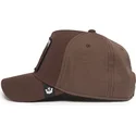 brun-bojd-keps-snapback-hast-dark-horse-field-100-all-season-wool-the-farm-fran-goorin-bros