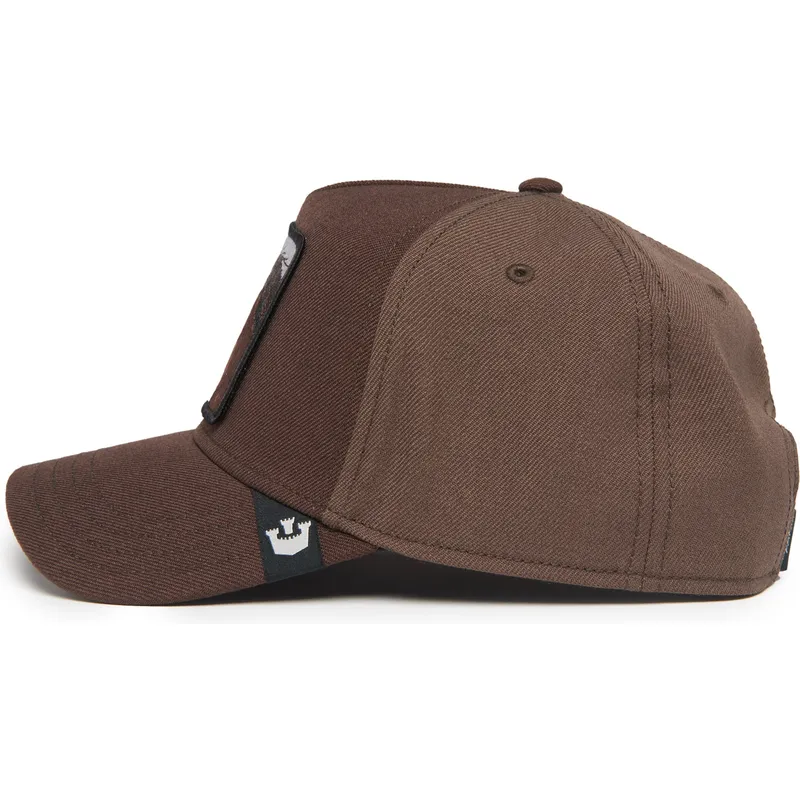 kepsar-curva-brun-snapback-the-farm-av-goorin-bros