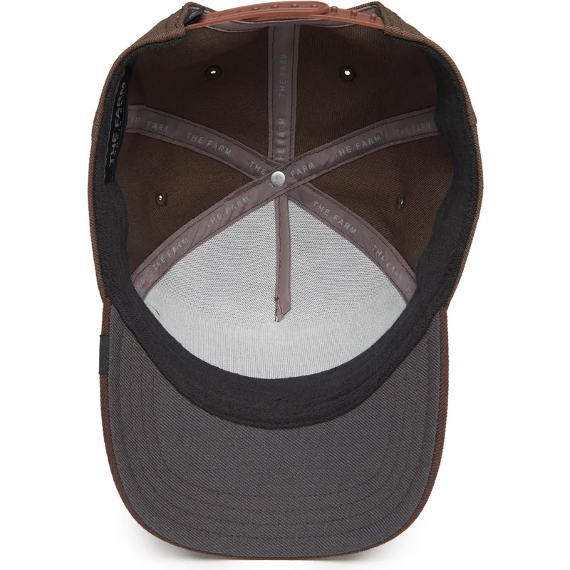 kepsar-curva-brun-snapback-the-farm-av-goorin-bros