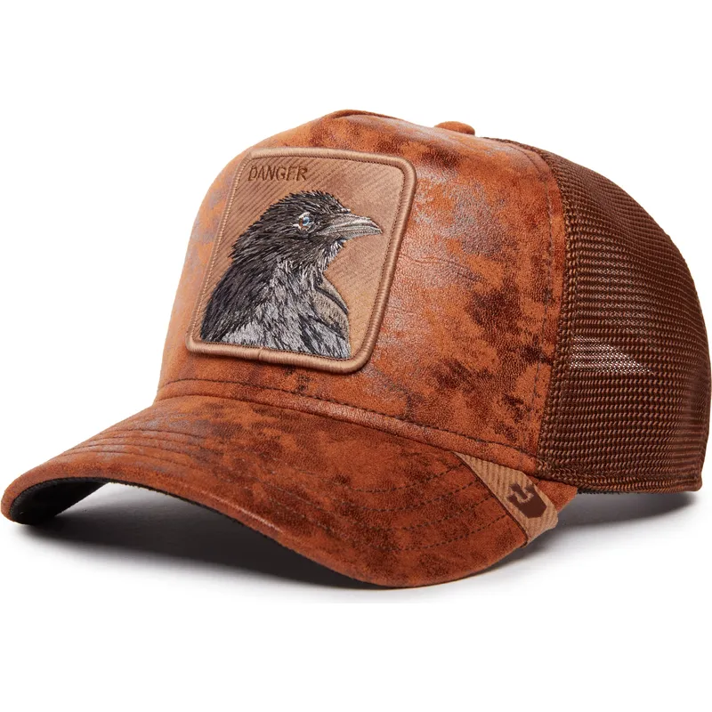 kepsar-curva-brun-snapback-the-farm-av-goorin-bros