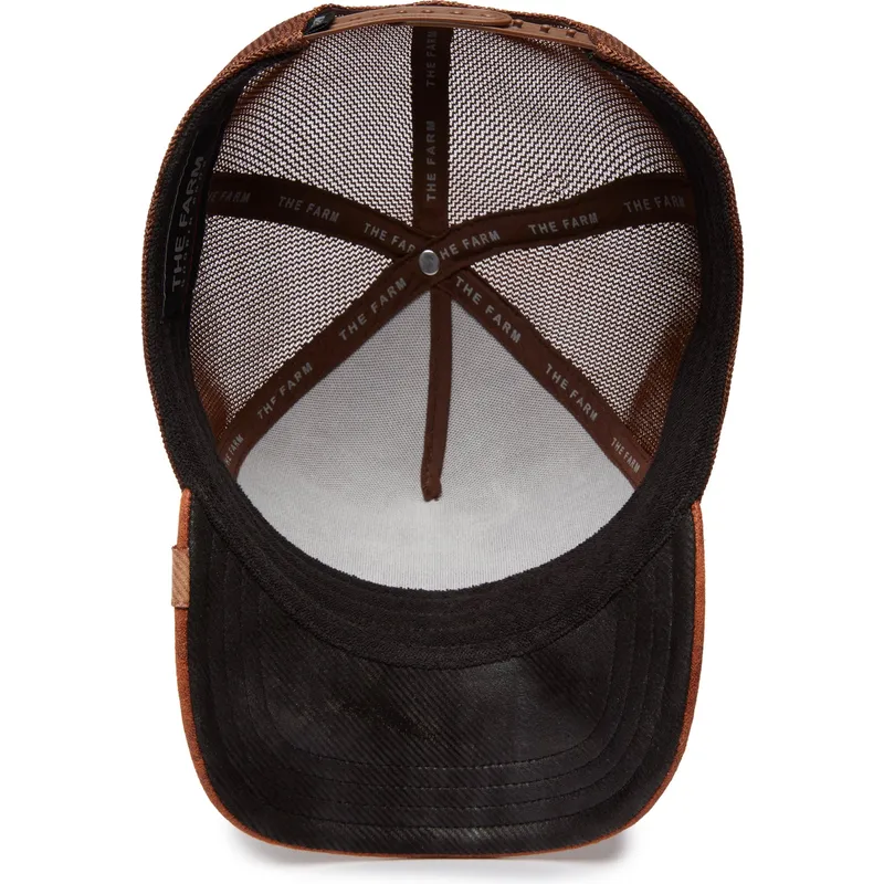 kepsar-curva-brun-snapback-the-farm-av-goorin-bros
