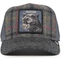 truckerkeps-gra-panter-moon-panther-uk-plaid-the-farm-fran-goorin-bros