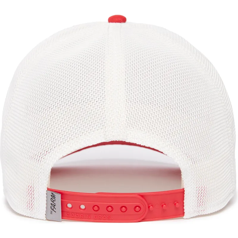 truckerkeps-vit-och-rod-hund-dobermann-beware-the-suede-doberman-the-farm-fran-goorin-bros