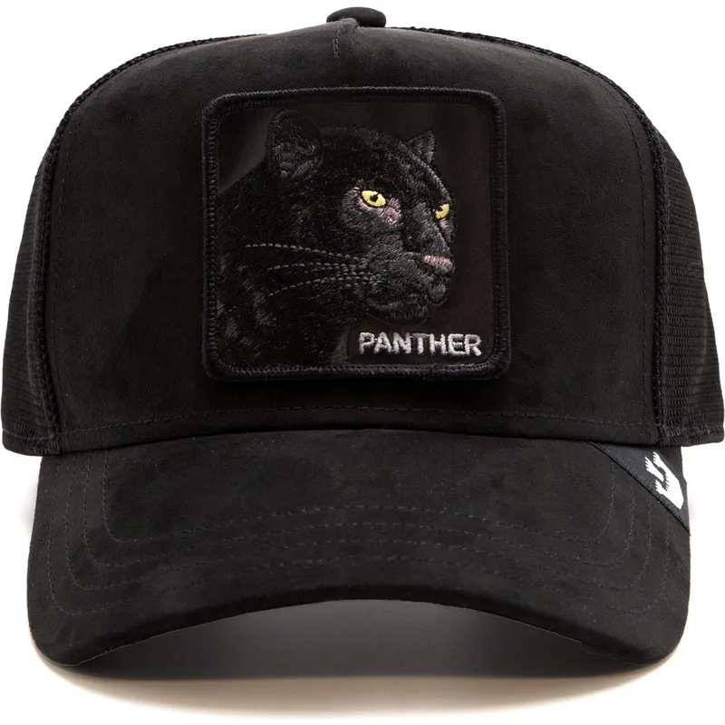 svart-trucker-keps-panter-the-suede-panther-blacked-out-the-farm-fran-goorin-bros
