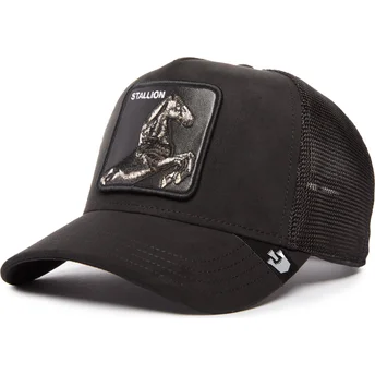 goorin-bros-svart-truckerkeps-hast-the-suede-stallion-blacked-out-the-farm