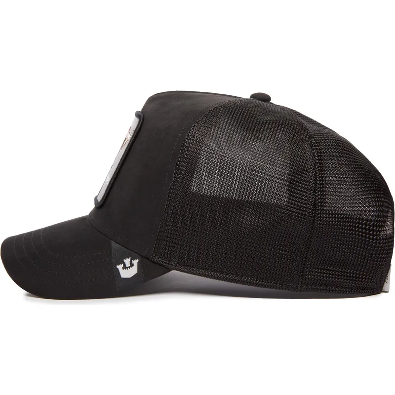 svart-trucker-keps-tjur-the-suede-bull-blacked-out-the-farm-fran-goorin-bros