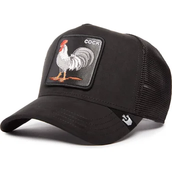 Goorin Bros Svarta Tupp Trucker Keps Cock The Suede Rooster Blacked Out The Farm