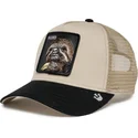 goorin-bros-beige-och-svart-truckerkeps-the-faded-sloth-eco-brutalism-the-farm