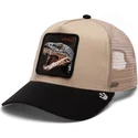 goorin-bros-beige-och-svart-ormtruckerkeps-the-vicious-snake-eco-brutalism-the-farm