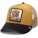 truckerkeps-brun-och-svart-tiger-the-wildcat-tiger-big-cats-the-farm-fran-goorin-bros