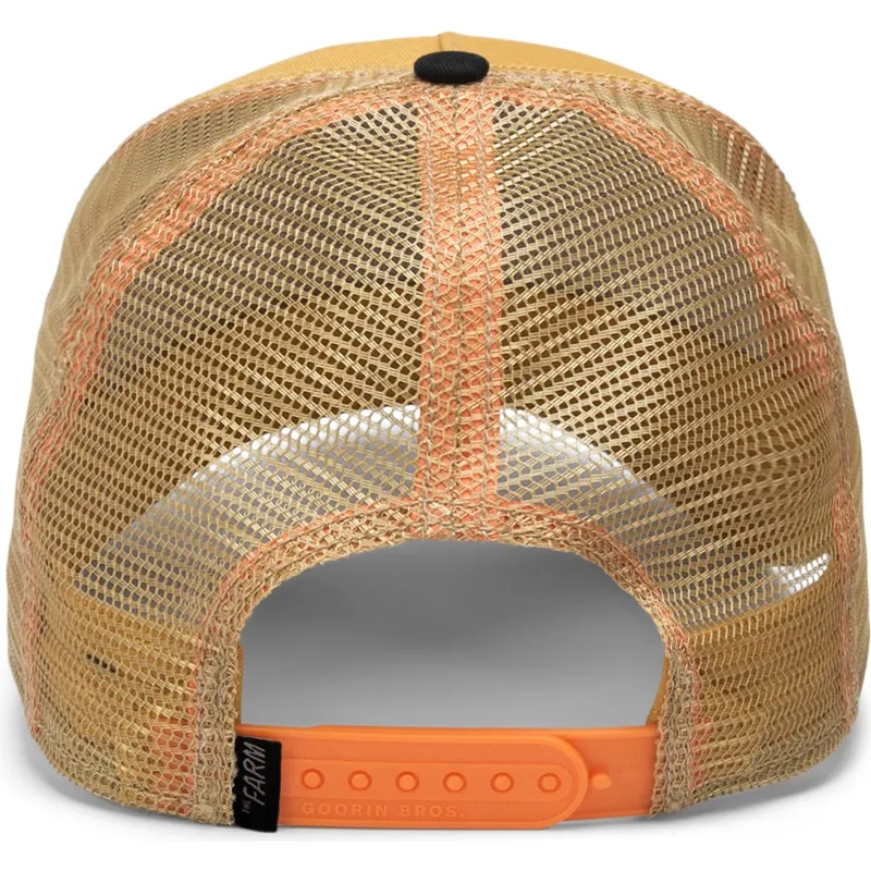 truckerkeps-brun-och-svart-tiger-the-wildcat-tiger-big-cats-the-farm-fran-goorin-bros