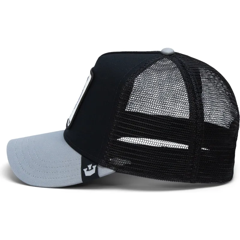 truckerkeps-svart-och-gra-tiger-the-savage-tiger-big-cats-the-farm-fran-goorin-bros