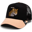 truckerkeps-svart-och-beige-leopard-the-pantera-big-cats-the-farm-fran-goorin-bros