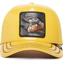 gorra-trucker-amarilla-serpiente-mamba-mentality-puff-patent-the-farm-de-goorin-bros