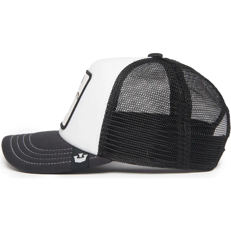 truckerkeps-vit-och-svart-for-barn-pingvin-cool-tuxie-the-farm-fran-goorin-bros