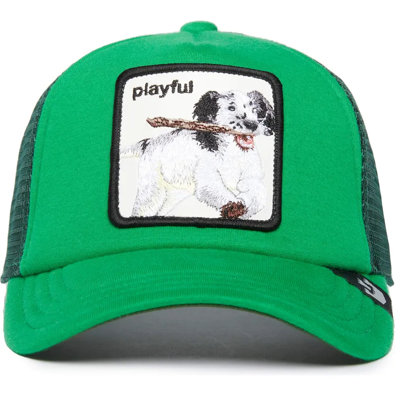 gron-trucker-keps-for-barn-hund-playful-playtime-the-farm-fran-goorin-bros
