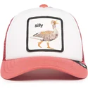 gorra-trucker-roja-para-nino-ganso-so-silly-the-farm-de-goorin-bros